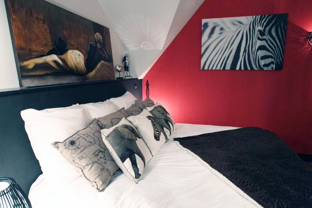 Bed and Breakfast Aux 5 Sens Tillé Habitación foto
